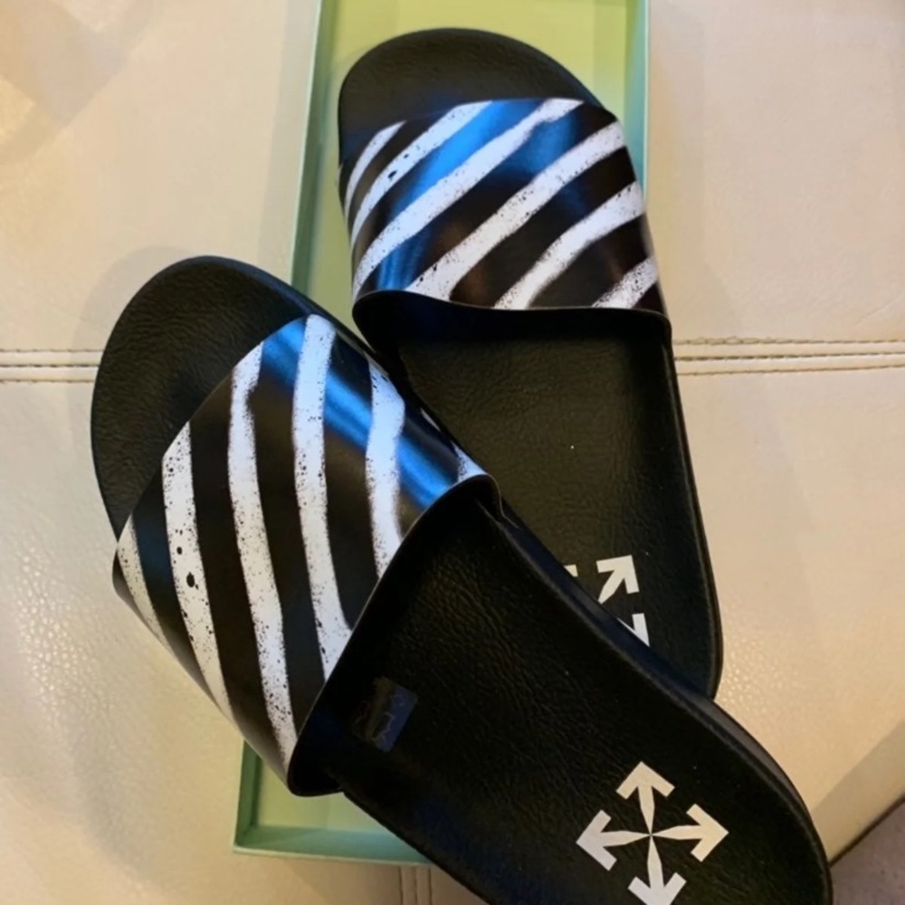 Off White Slides - image 1